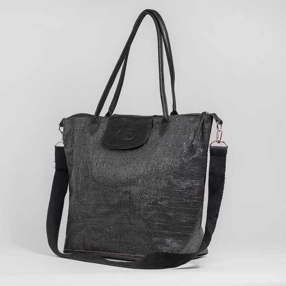 Fracking Design Handbags - Tote Bag: Mori